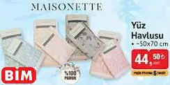 MAİSONETTE YÜZ HAVLUSU MAİSONETTE YÜZ HAVLUSU